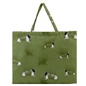 Sheep Lambs Zipper Large Tote Bag View1