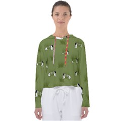 Sheep Lambs Women s Slouchy Sweat