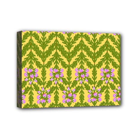 Texture Nature Erica Mini Canvas 7  X 5  (stretched) by HermanTelo