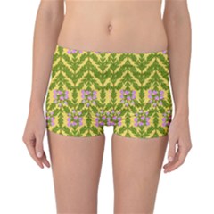 Texture Nature Erica Reversible Boyleg Bikini Bottoms