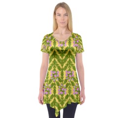 Texture Nature Erica Short Sleeve Tunic 