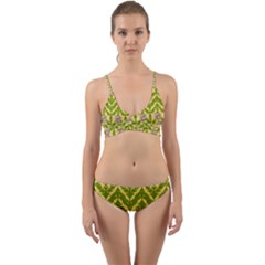 Texture Nature Erica Wrap Around Bikini Set by HermanTelo