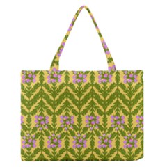 Texture Nature Erica Zipper Medium Tote Bag