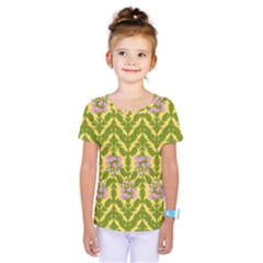 Texture Nature Erica Kids  One Piece Tee