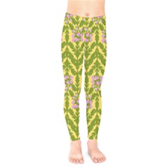 Texture Nature Erica Kids  Legging by HermanTelo