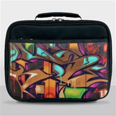 Graffiti Mural Street Art Wall Art Lunch Bag by Pakrebo