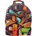 Graffiti Mural Street Art Wall Art Mini Full Print Backpack View1