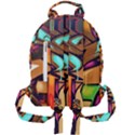 Graffiti Mural Street Art Wall Art Mini Full Print Backpack View2