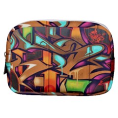 Graffiti Mural Street Art Wall Art Make Up Pouch (small)