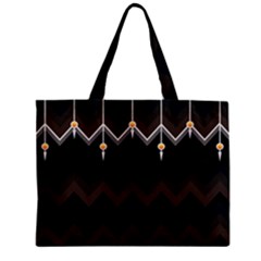 Background Pattern Non Seamless Zipper Mini Tote Bag by Pakrebo