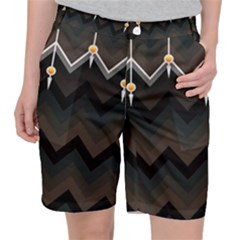 Background Pattern Non Seamless Pocket Shorts