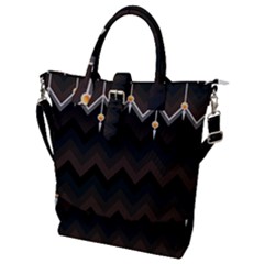 Background Pattern Non Seamless Buckle Top Tote Bag by Pakrebo