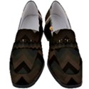 Background Pattern Non Seamless Women s Chunky Heel Loafers View1