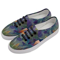 Mountains Abstract Mountain Range Women s Classic Low Top Sneakers by Pakrebo