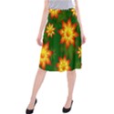 Flower Pattern Floral Non Seamless Midi Beach Skirt View1