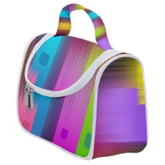 Abstract Background Colorful Satchel Handbag