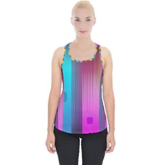 Abstract Background Colorful Piece Up Tank Top by Pakrebo