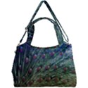 Peacock Feathers Colorful Feather Double Compartment Shoulder Bag View1