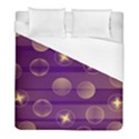 Background Purple Lines Decorative Duvet Cover (Full/ Double Size) View1