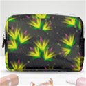 Background Floral Abstract Lines Make Up Pouch (Medium) View1