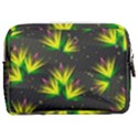 Background Floral Abstract Lines Make Up Pouch (Medium) View2