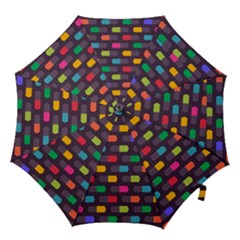 Background Colorful Geometric Hook Handle Umbrellas (medium) by HermanTelo