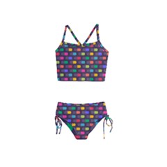 Background Colorful Geometric Girls  Tankini Swimsuit