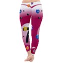 Billiard Ball Ball Game Pink Classic Winter Leggings View4