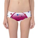 Billiard Ball Ball Game Pink Classic Bikini Bottoms View1