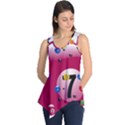 Billiard Ball Ball Game Pink Sleeveless Tunic View1