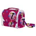 Billiard Ball Ball Game Pink Satchel Shoulder Bag View1