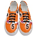 Billiard Ball Ball Game Pink Orange Women s Classic Low Top Sneakers View1