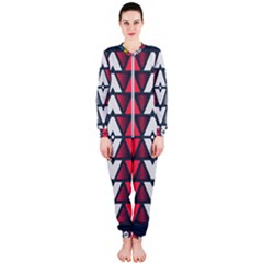 Background Colorful Geometric Unique Onepiece Jumpsuit (ladies) 