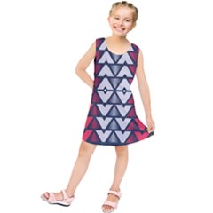 Background Colorful Geometric Unique Kids  Tunic Dress