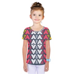 Background Colorful Geometric Unique Kids  One Piece Tee