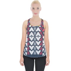 Background Colorful Geometric Unique Piece Up Tank Top