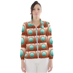 Abstract Circle Square Women s Windbreaker by HermanTelo