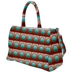 Abstract Circle Square Duffel Travel Bag