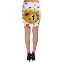 Billiard Ball Ball Game Bodycon Skirt View2