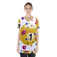 Billiard Ball Ball Game Skirt Hem Sports Top