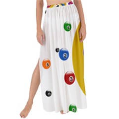 Billiard Ball Ball Game Maxi Chiffon Tie-up Sarong