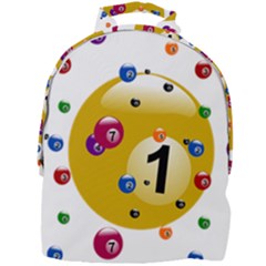 Billiard Ball Ball Game Mini Full Print Backpack by HermanTelo