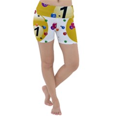 Billiard Ball Ball Game Lightweight Velour Yoga Shorts