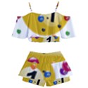 Billiard Ball Ball Game Kids  Off Shoulder Skirt Bikini View2