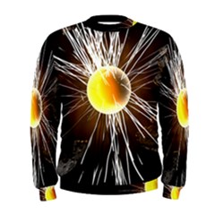 Abstract Exploding Design Men s Sweatshirt