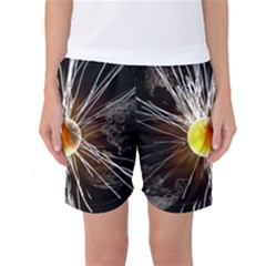 Abstract Exploding Design Women s Basketball Shorts