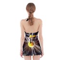 Abstract Exploding Design Halter Dress Swimsuit  View2