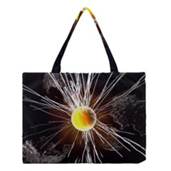 Abstract Exploding Design Medium Tote Bag