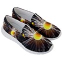 Abstract Exploding Design Men s Lightweight Slip Ons View3