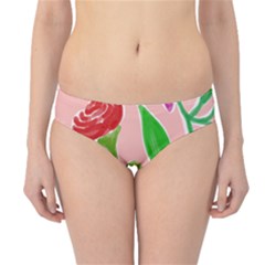 Background Colorful Floral Flowers Hipster Bikini Bottoms